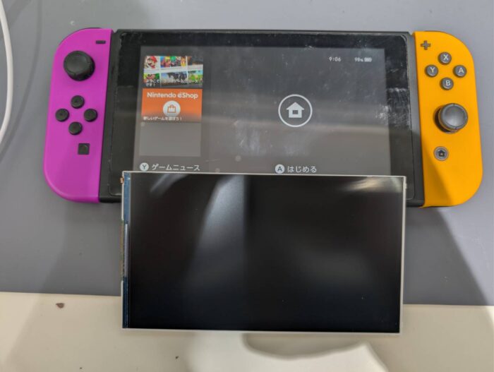 【修理事例】Nintendo Switch 液晶交換修理をさせていただきました!